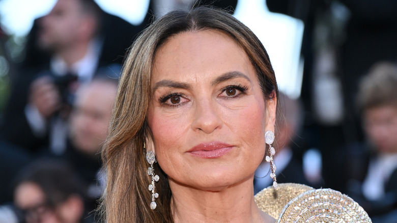 Mariska Hargitay poses at the Cannes Film Festival in 2025
