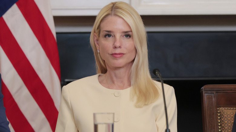 Pam Bondi at a White House event.