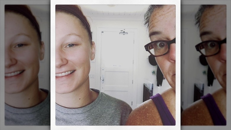 Rosie O'Donnell takes selfie with Chelsea in 2016