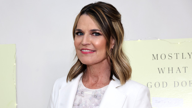 Savannah Guthrie poses for a photo