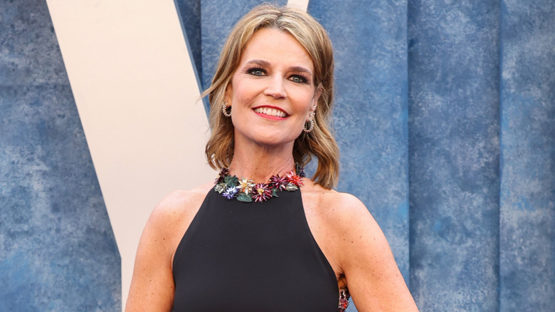 Savannah Guthrie on the red carpet