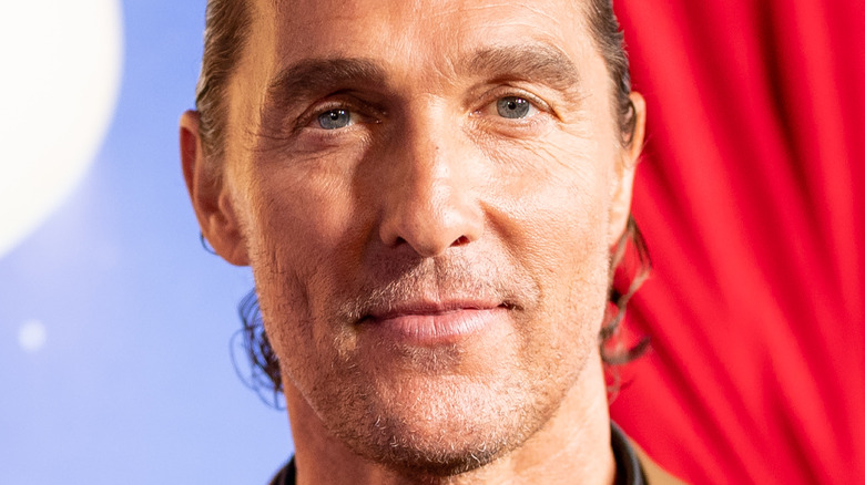 Matthew McConaughey smiling