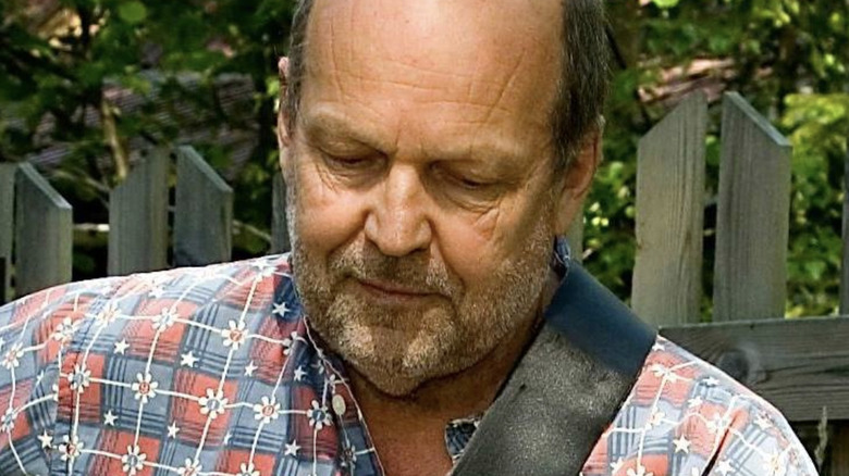 Lasse Wellander looking down