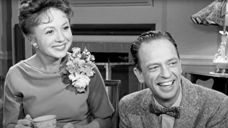 Betty Lynn and Don Knotts in The Andy Griffith Show