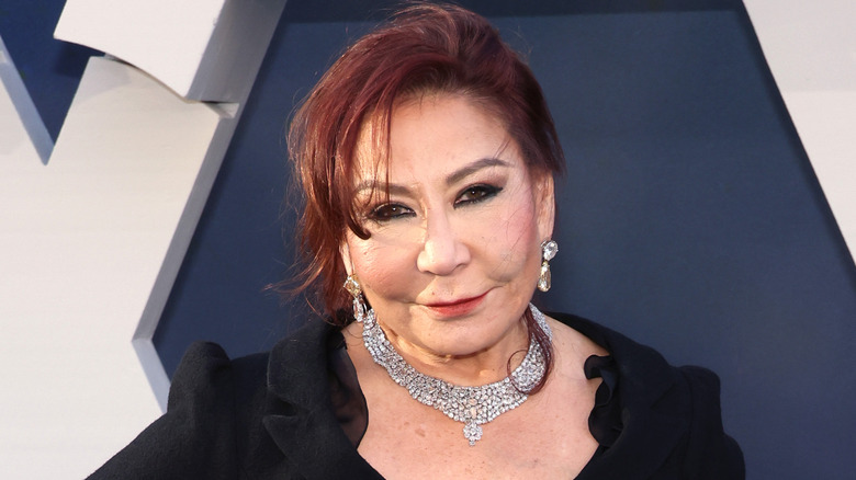 Anna Shay posing on red carpet