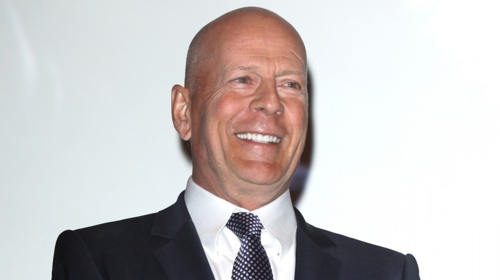 Bruce Willis smiling