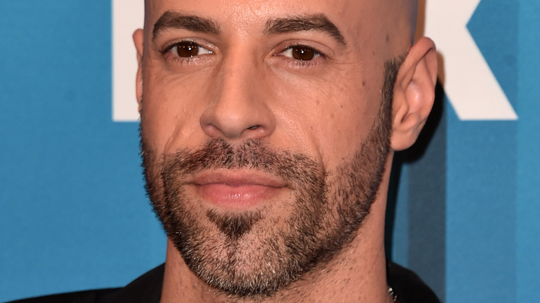 Chris Daughtry with serious expression