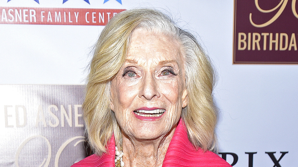 Cloris Leachman smiling