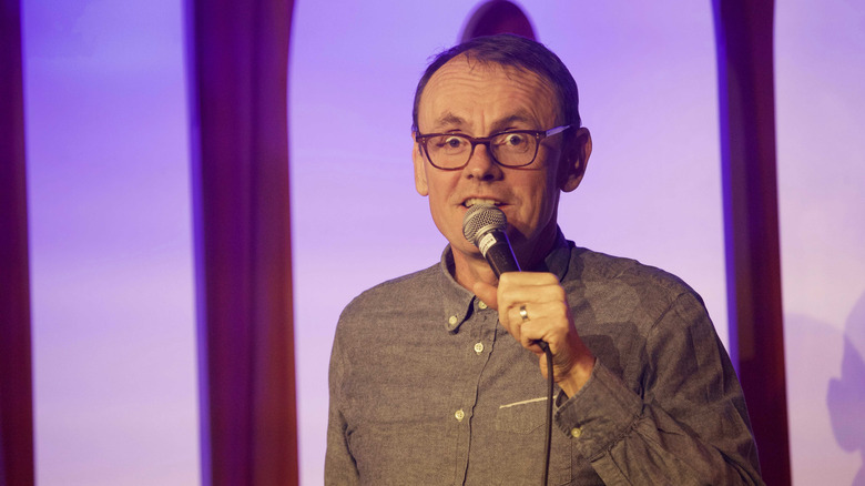 Sean Lock performing