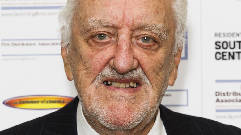 Doctor Who star Bernard Cribbins smiling