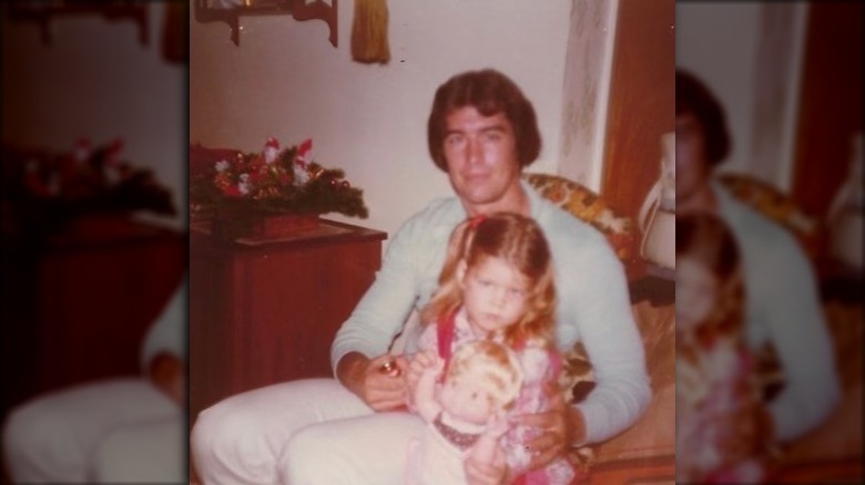 Fergie and her father