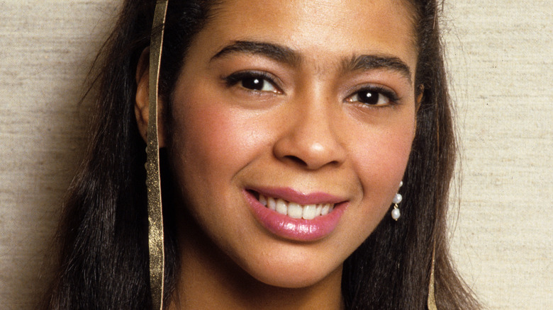 Irene Cara smiling