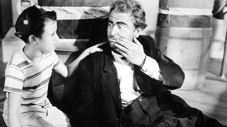 Tim Considine in his first film role in "The Clown" with Red Skelton at the age of 11 in 1953.