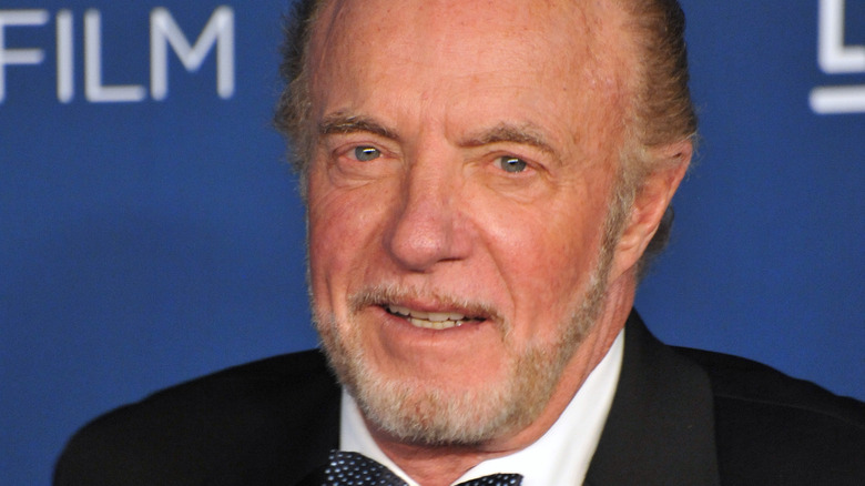 James Caan with slight smile at an event 