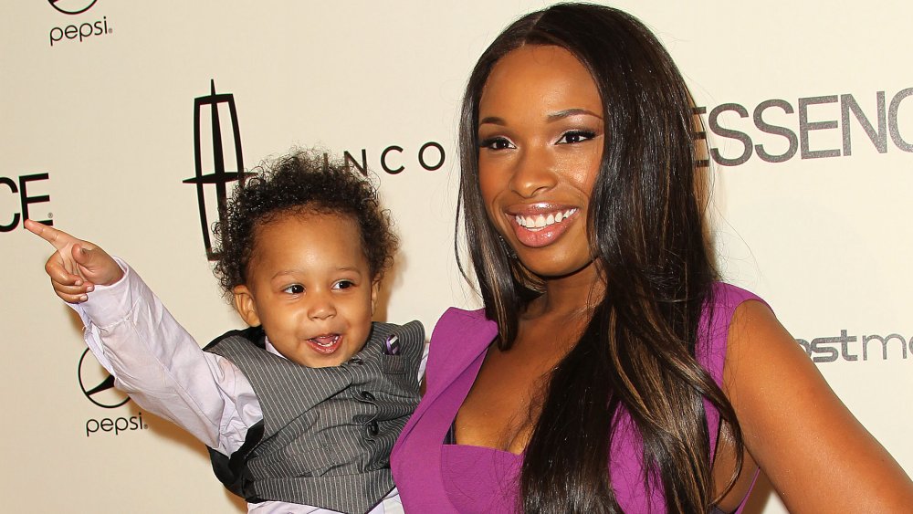 Jennifer Hudson and her son David Daniel Otunga Jr.
