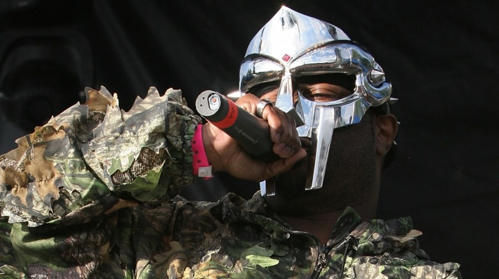 MF Doom performing