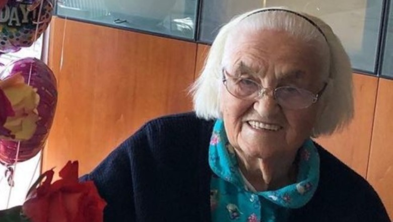 Lidia Bastianich's mother, Grandma, celebrating her 100th birthday
