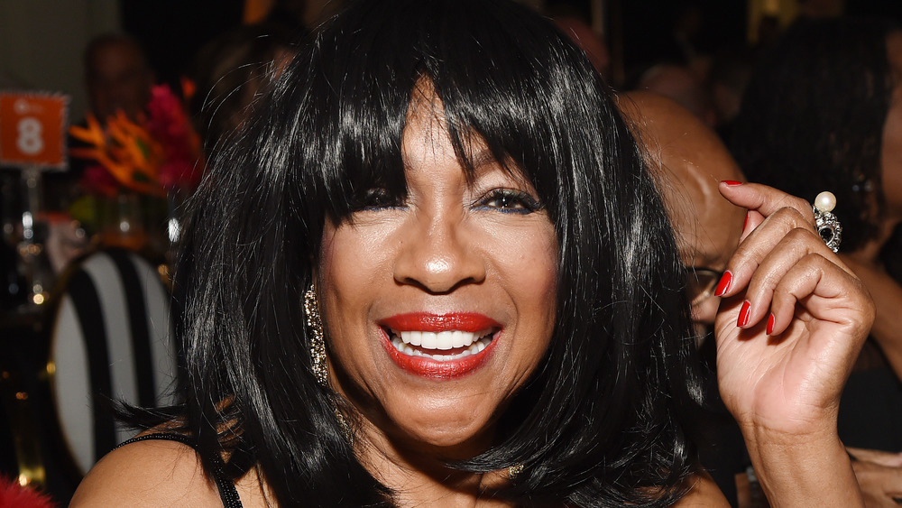 Mary Wilson at Elton John's AIDS Foundation event in February 2020