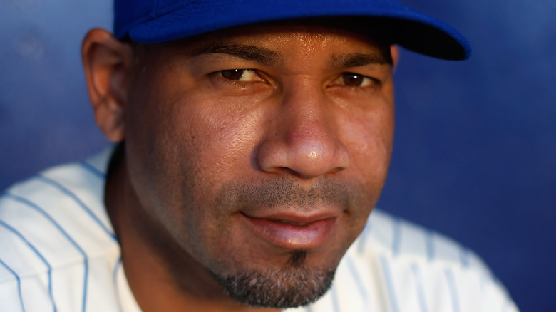 Pedro Feliciano #55 of the New York Mets posing for a photograph