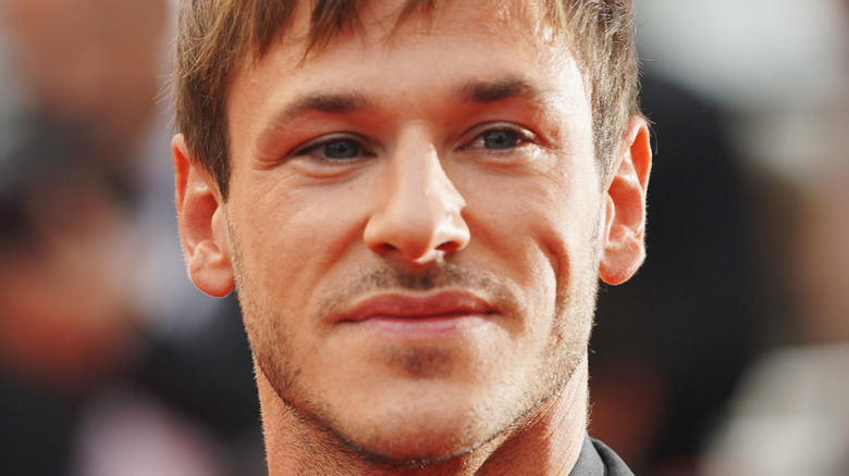 Gaspard Ulliel smiling