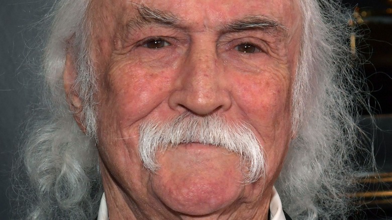 David Crosby older at Grammys