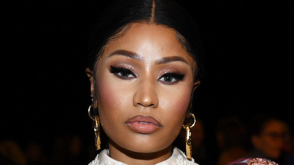 Nicki Minaj closeup