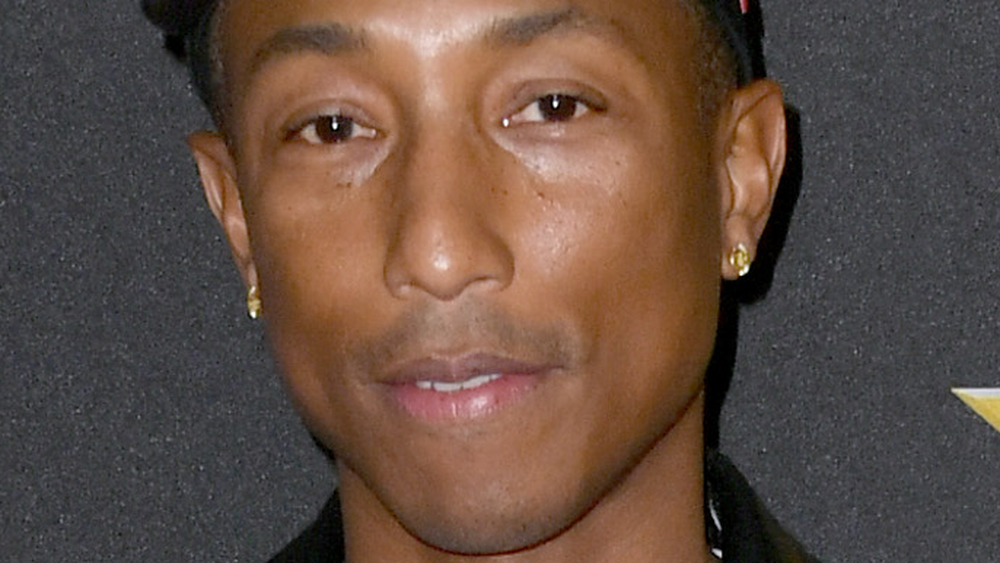 Pharrell Williams on a red carpet
