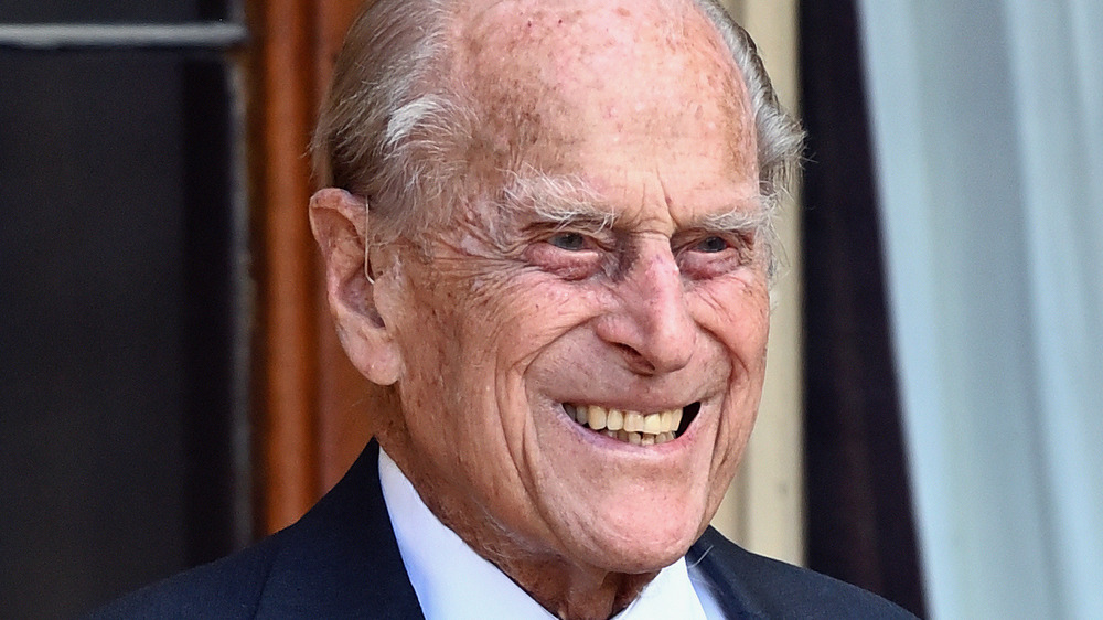 Prince Philip smiling