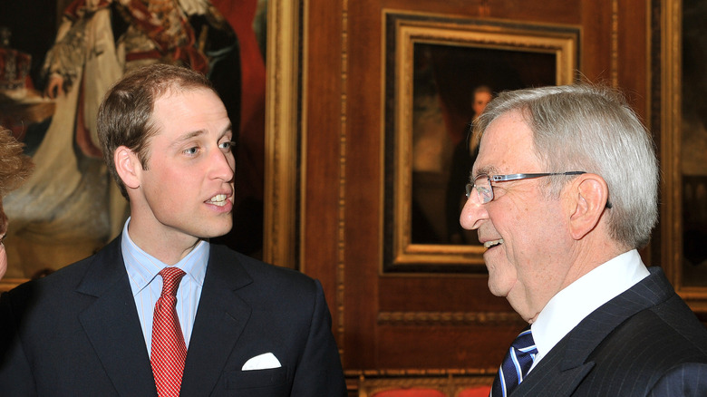 Prince William and former King Constantine II