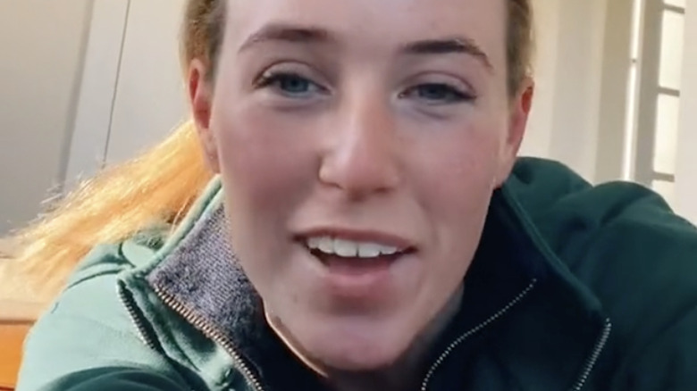 Caitlyn Loane speaking