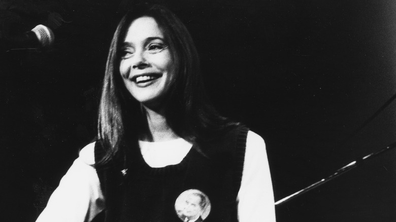 Singer and songwriter Nanci Griffith at The Gene Autry Western Heritage Museum in 1994