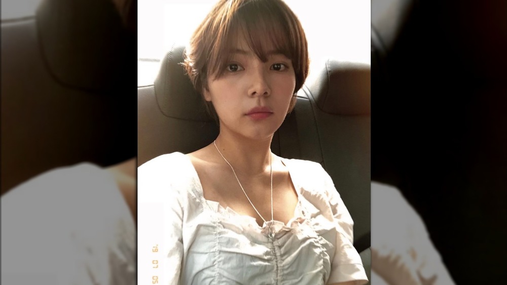 Song Yoo Jung car selfie