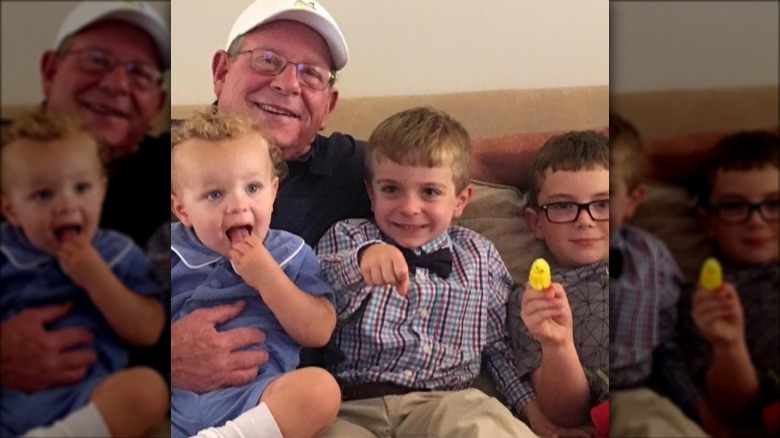 Clay Jordan with family