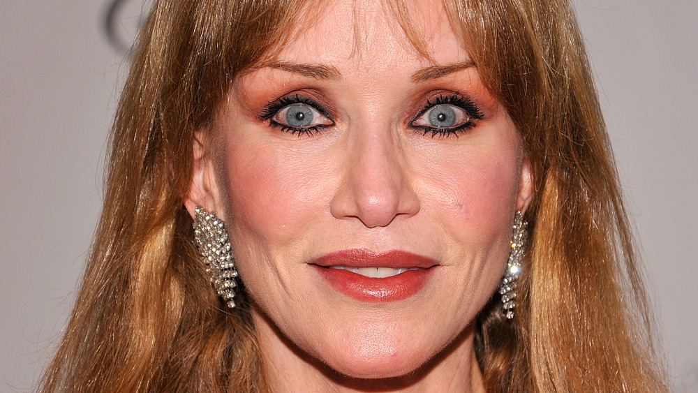 Tanya Roberts on the red carpet