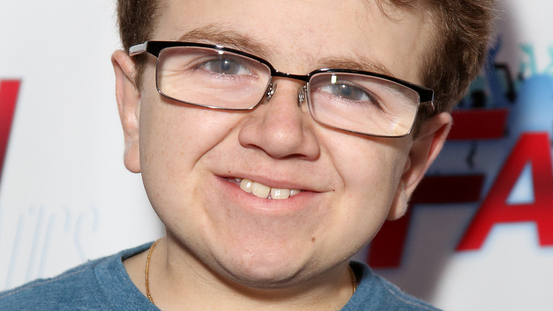 Keenan Cahill at an event 