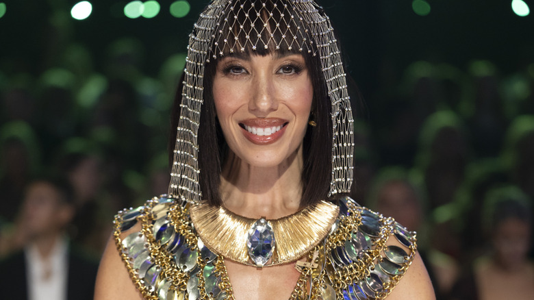 Cheryl Burke as guest judge on "Dancing With the Stars"