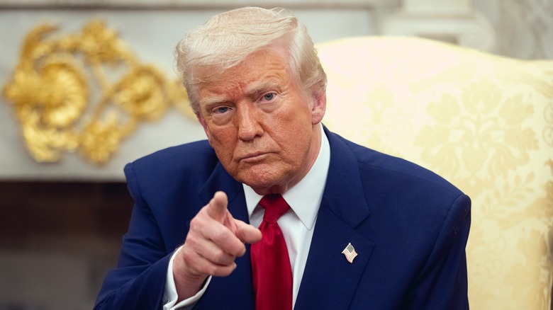 Donald Trump at the White House