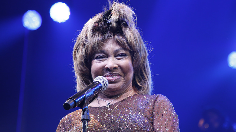 Tina Turner speaking