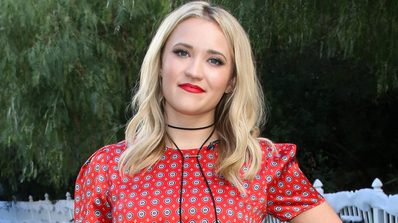 Emily Osment at Hallmark's "Home & Family" at Universal Studios Hollywood in 2018