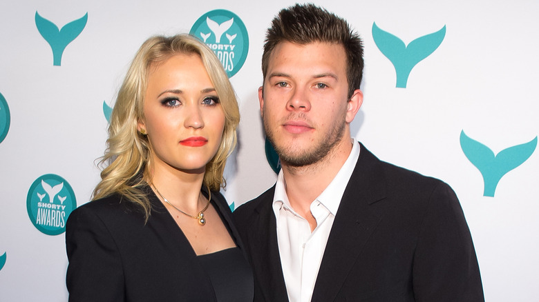 Emily Osment and Jimmy Tatro at the 2015 Shorty Awards at The Times Center