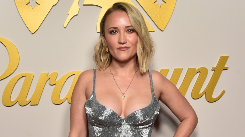 Emily Osment at the Paramount Golden Globe Nominee Celebration in 2025