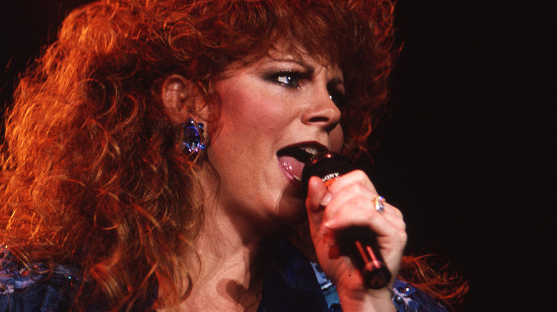 Reba McEntire performing