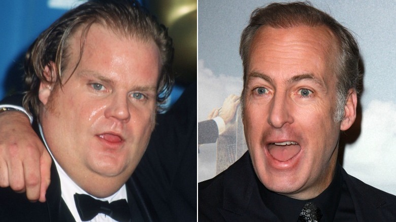 Chris Farley and Bob Odenkirk at events