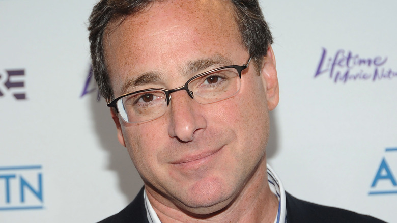 Bob Saget looking at camera