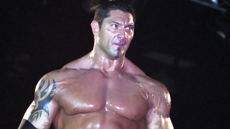 Dave Bautista wrestling