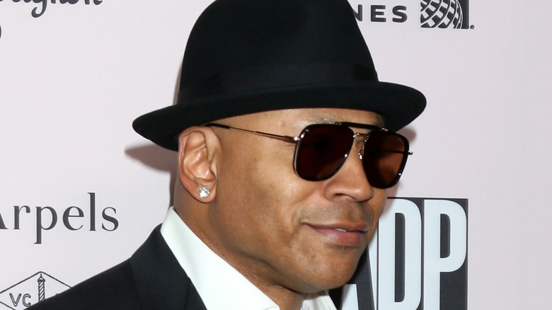 LL Cool Jay on the red carpet