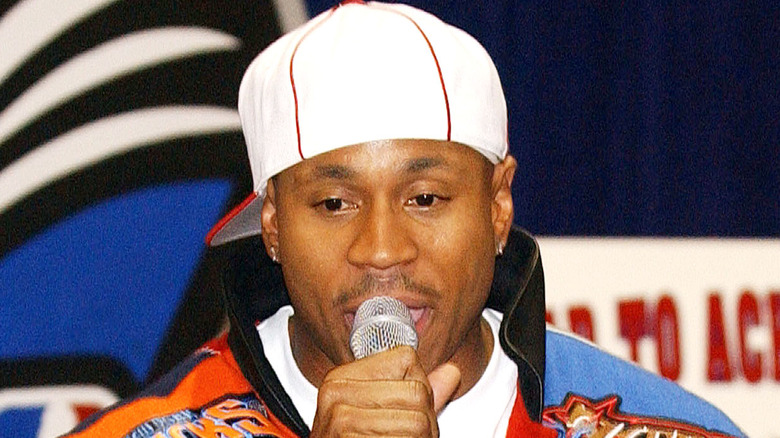 LL Cool J performing 