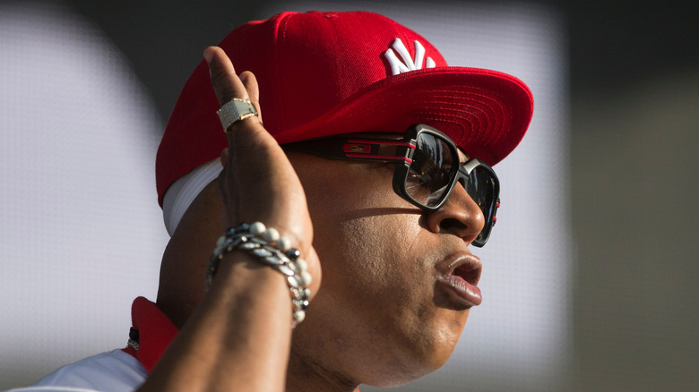 LL Cool J performing 