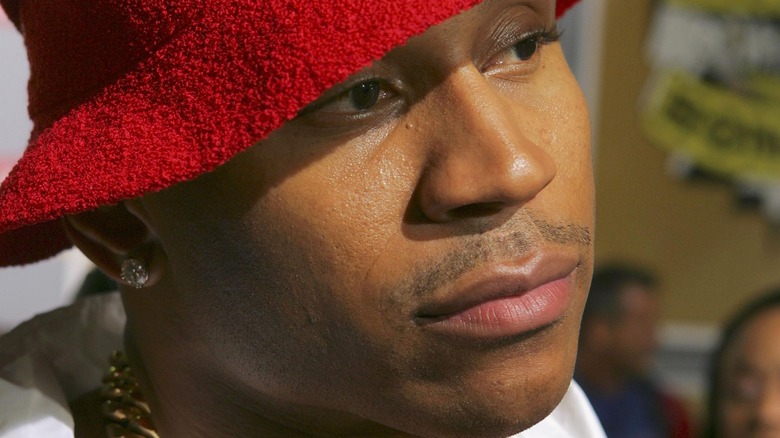 LL Cool Jay on the red carpet