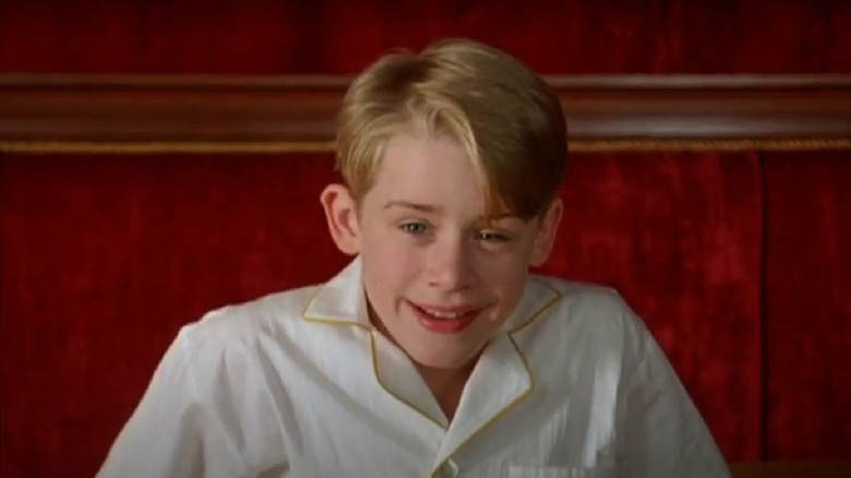 Macauley Culkin in Richie Rich, smiling
